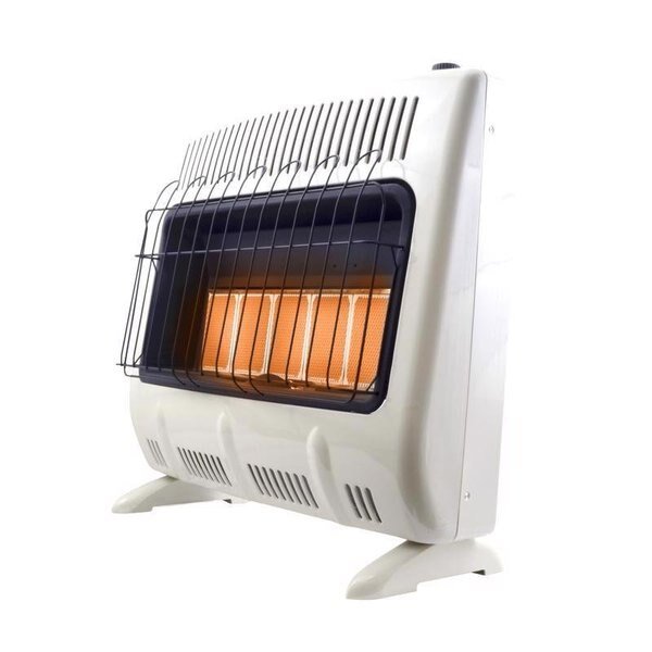 Comfort Collection 30000 Btu/h 1000 sq ft Radiant Natural Gas/Liquid Propane Heater, Mr. Heater, Mfr#: F299962